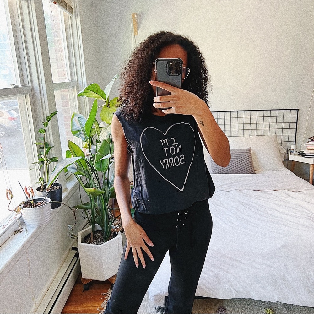 RARE Nasty Gal x UNIF I’m Not Sorry Muscle Tank - S